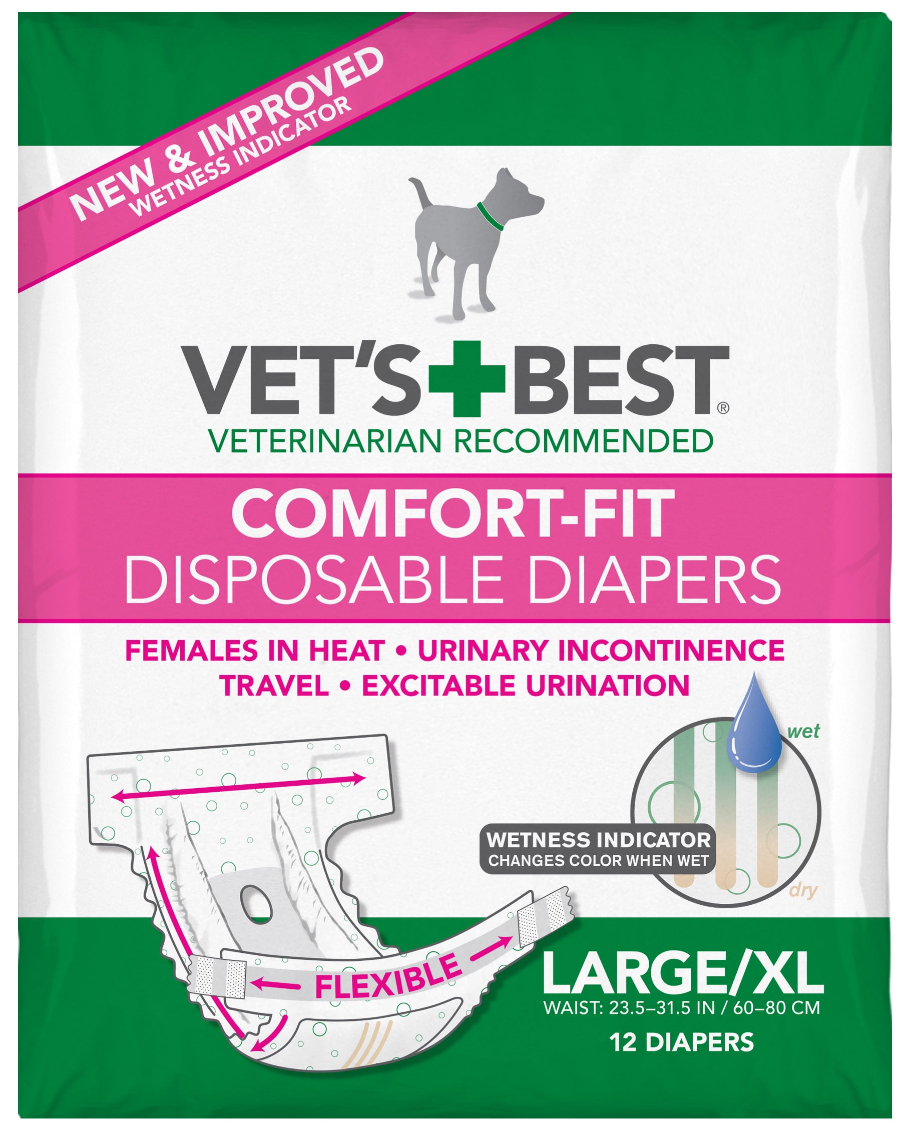 reusable dog diapers walmart