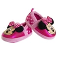 thumbnail image 3 of Disney Minnie Mouse Dual Sizes Girls Casual Slippers (Toddler/Little Kids) - Flower/Pink, 9-10, 3 of 8