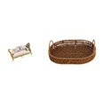 thumbnail image 1 of sofá de casa de muñecas,Muebles para casa de muñecas,sofá para casa de muñecas,decoración a escala,Accesorios para casas de muñecas,sofás en miniatura,juguetes,Bandeja de almacenamiento, 1 of 8