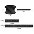 thumbnail image 3 of Suitable for Jaguar XF XE XFL XEL XJL XJ F-PACE Car Door Handle Protective film Carbon fiber Door Door Threshold Anti-scratch Sticker, 3 of 5