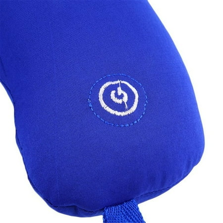 Comfortable U Shape Travel Pillow Neck Massage Microbead Battery Operated Vibrating Support Head ...