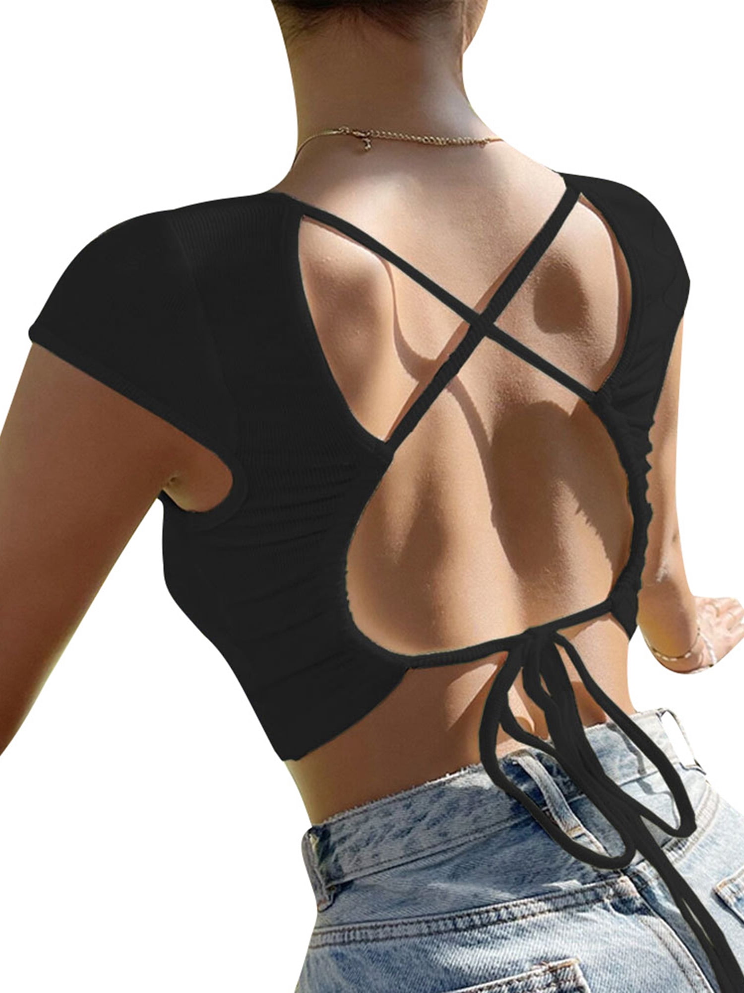 open back tops forever 21