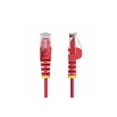 thumbnail image 3 of STARTECH Câble ETHERNET CAT6 Rouge SLIM 25 Pieds, Sans Accroc, 100W POE, UTP, LSZH, 28AWG, 3 of 5
