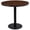 Light brown and black, variant on vidaXL Bistro Table Dark Brown 31.5" MDF