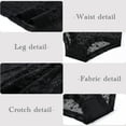 thumbnail image 3 of 6 Packs Women's Invisible Seamless Bikini Lace Underwear Half Back Cover Panties, 3 of 7