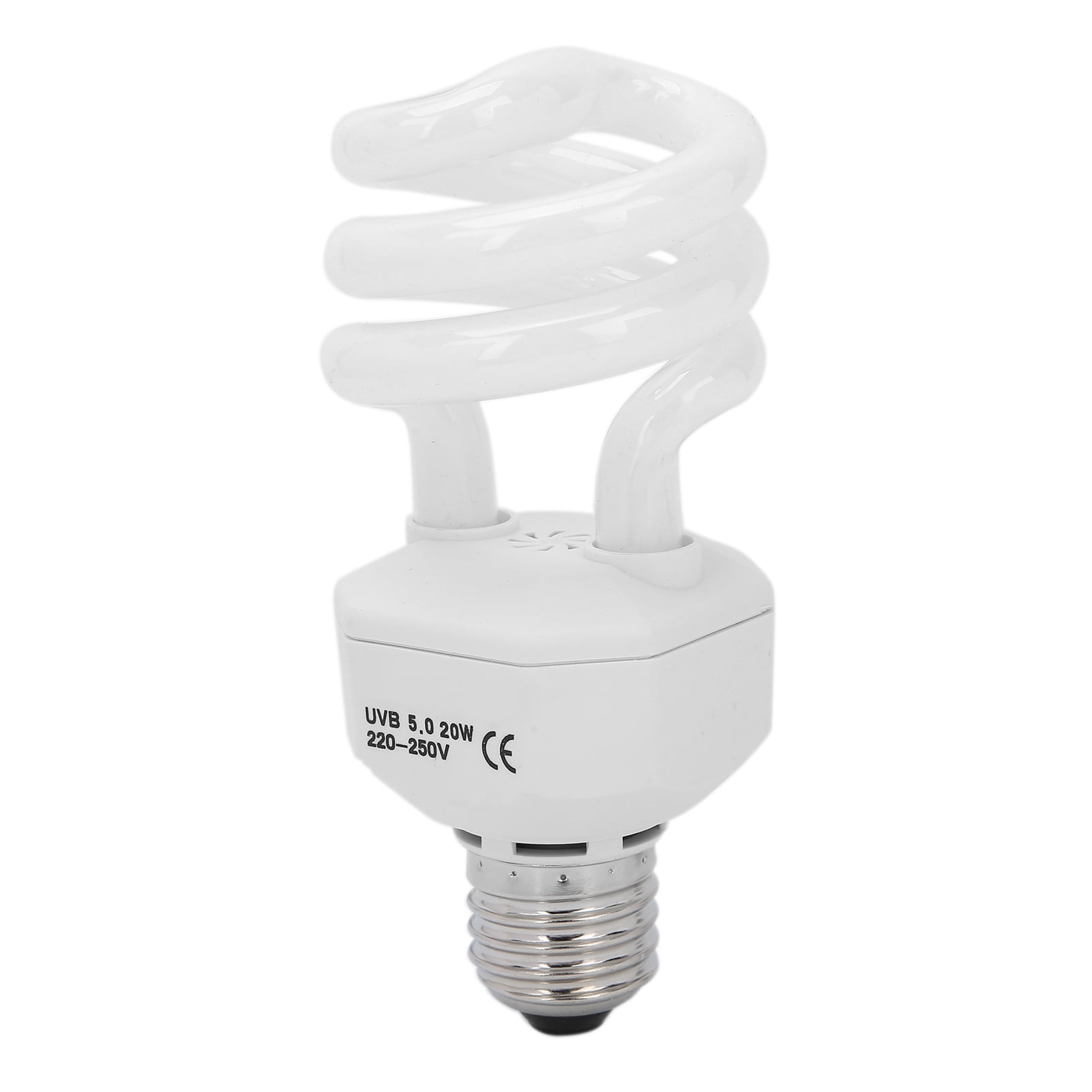 NFTIGB Reptile UVB Energy Saving Fluorescent Terrarium Light Bulb Calcium Supplement For Turtle Lizard Succulent Plant 20W 5.0 High Output Lighting