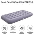 thumbnail image 3 of Colchón Inflable para Camping Onirii Talla Individual con Bomba de Aire Gris, 3 of 7