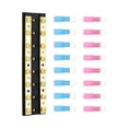 thumbnail image 3 of 8 Terminals Bus Bar Grounding Strip Bus Bar Block Heavy Duty Standard Double Row, 3 of 8