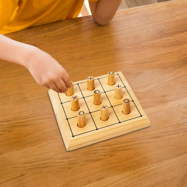 Juego de mesa clásico de madera con piezas de juego y accesorios, rompecabezas de entrenamiento cerebral, pensamiento lógico, juego de estrategia para Estilo B Hugo tablero de backgammon