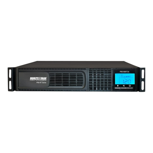 Minuteman PRO2000RT2U - UPS (rack-mountable / external) - AC 120 V - 1400 Watt - 2000 VA - USB - output connectors: 7 - 2U