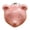 Pink, variant on NFTIGB Ceramic Bear Door Knob Drawer Cupboard Wardrobe Furniture Pull Handle Hardware for Home Decor Kitchen Bathroom Cabinets with Screws Included (White, 1.50 in / 3.8 cm)