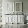 thumbnail image 4 of James Martin Vanities 157-V72-WW-3PBL Bristol 72" Double Basin Walnut Wood Vanity Set -, 4 of 4