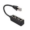 thumbnail image 4 of Adaptador divisor  , conector  de PVC para computadora tres Yotijar  Divisor Ethernet, 4 of 9