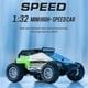 thumbnail image 4 of Coche de carreras RC a escala 1/32, 2,4 GHz, 25 km/h, buggy, camión, todoterreno, juguete, vehículo de control remoto 1 batería, 4 of 9