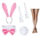 thumbnail image 4 of Disfraz de Conejita de Terciopelo para Mujer Wannsee 2XL Set Rosa, 4 of 7