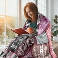 thumbnail image 3 of Get Well Gifts for women, Warm Hug Blanket 60"x50", Inspirational Gifts for Women, Encouragement Gifts for Women, get well blankets for women, get well gifts, Spiritual/Motivational/Sympathy Gifts, 3 of 5
