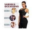 thumbnail image 5 of 3 Packs Removable Padded Camisole Shapewear for Women TaLELINTA Tops Seamless Body Shaper Slimming Waist Control Slimmer Cami Tops, 5 of 8