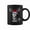 Black, variant on Reindeer Santa Hat Holiday Alaskan Malamute Christmas Coffee Mugs