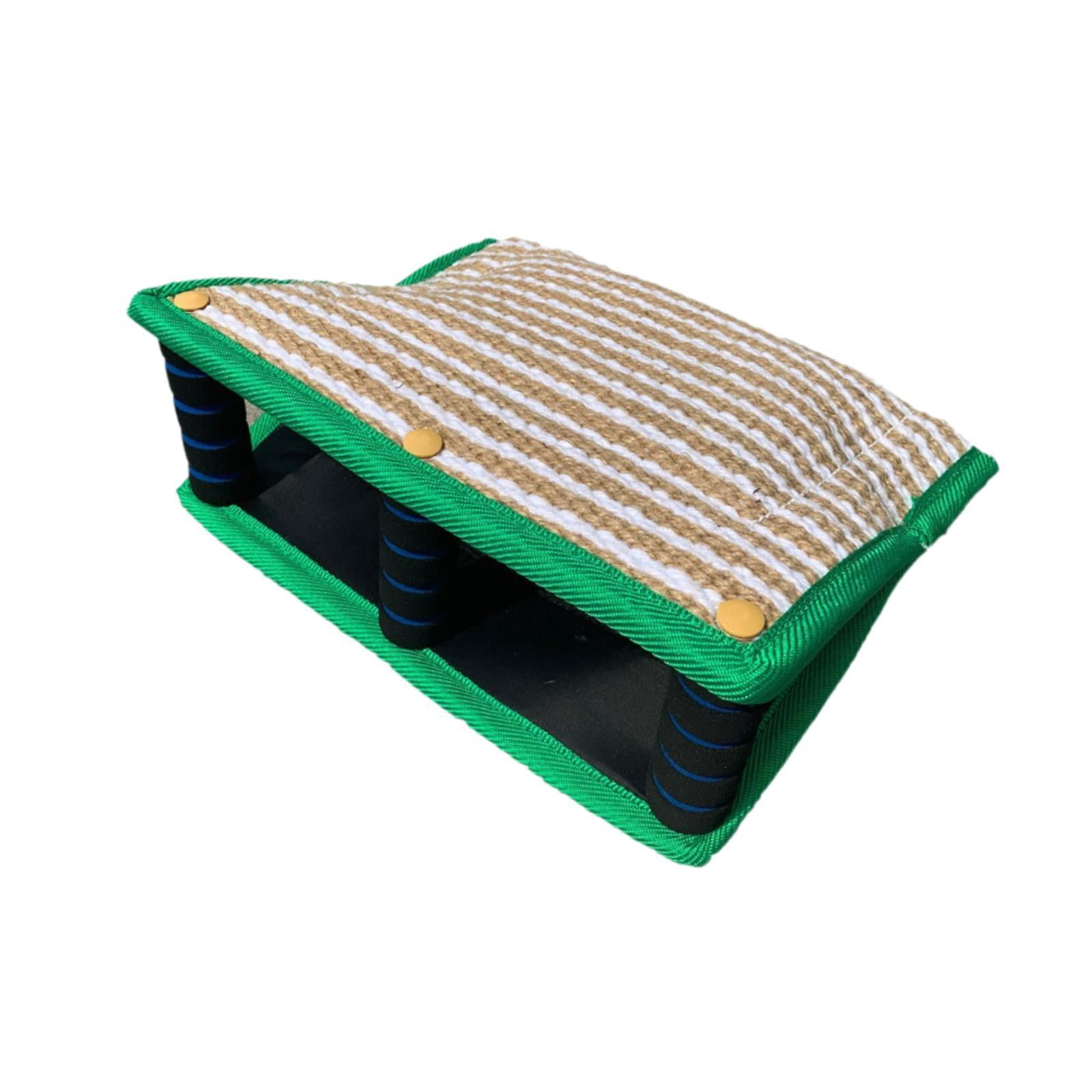 oshhni Dog Bite Pillow Bite Training Interactive Toy for Huskies Labradors Green