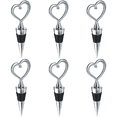 thumbnail image 1 of Tapones de vino con forma de corazón para recuerdos de boda, despedidas de soltera, regalos para invitados y decoraciones de recuerdo., 1 of 5
