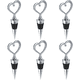 thumbnail image 1 of Tapones de vino en forma de corazón para favores de boda Regalos de fiesta de despedida de soltera para invitados Decoraciones de recuerdo Namotu CPB-DE-LYY1109, 1 of 5