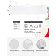 thumbnail image 5 of White Fireplace Mantel Scarf, Modern Simple White Backdrop Mantel Cover Table Runner, Fireplace Top Dresser Scarves for Party Holiday Living Room Home Decoration 60x17 Inch, 5 of 9