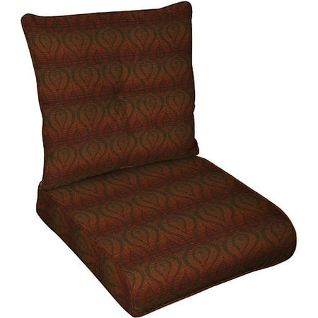 Topsy Turvy Deep Seat Cushion Set, Cayenne Claret