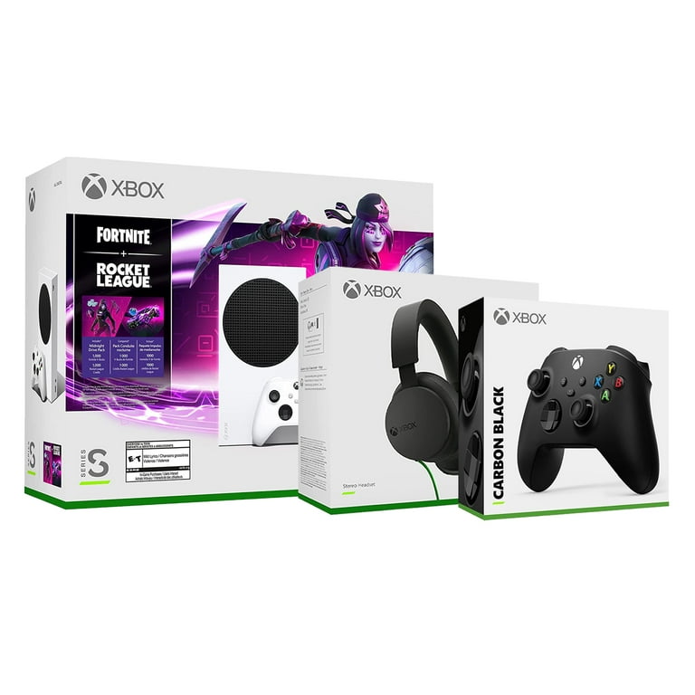 Xbox Series X Video Game Console Black w/ Extra Controller and Mightyskins  Voucher - Pulse Red