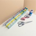 thumbnail image 4 of WJCA Portable Dual Roll Tape Dispenser, Foldable Ribbon and Wrapping Cutter Tool for Gift & Craft Projects, Green, 4 of 8