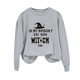 thumbnail image 2 of Heisall Womens Hoodies Halloween Print Long Sleeve Loose Casual Crew Neck Sweatshirts 2025 New Arrival Fashion Style, 2 of 4