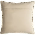 thumbnail image 3 of Surya Kabela KBL-002 18 x 18" Square Cotton Pillow Kit in Brown/Wheat/Ivory, 3 of 3