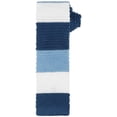 thumbnail image 1 of Corbatas de rayas para hombres INSPIRE CHIC para el Día del Padre, corbatas planas y delgadas de punto para negocios informales en azul oscuro, azul claro y blanco, talla única, 1 of 4
