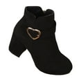 thumbnail image 2 of Winter Ankle Boots Comfortable Suede Lined Round Toe Short Booties Casual Footwear for Women, 2 of 9