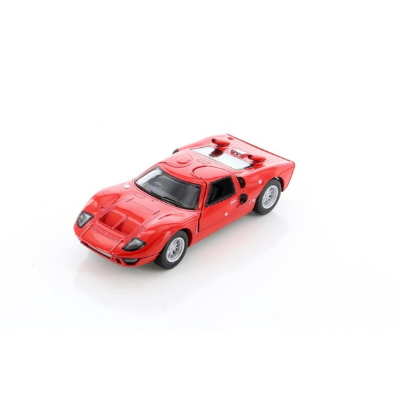 1966 Ford GT40 MKII, Red - Kinsmart 5427D - 1/38 scale Diecast Model Toy Car