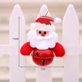 thumbnail image 2 of 4 pcs Christmas clock, Christmas tree hanging clock Santa Claus, ZQKLA, 2 of 5