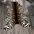 thumbnail image 2 of Dreammotif Black White Zebra Design Modern Area Rug for Living Room - 4 x 6 ft Machine Washable, Thin, Non Slip Backing Carpet, 2 of 8