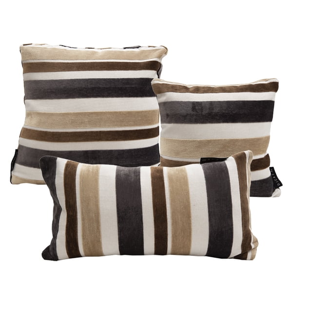 Set de 3 Cojínes Decorativos (1 Cuadrado Ch + 1 Cuadrado Gde + 1 Rectangular) DICASA Trip