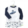 thumbnail image 2 of Hudson Baby Infant Boy Swim Rashguard Set, Little Dude, 3-6 Months, 2 of 4
