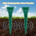 thumbnail image 4 of Solar Powe Animal Deterrent Repeller IP65 Impermeable para Mapaches Conejos Zorros (2pcs) Rojo, 4 of 9