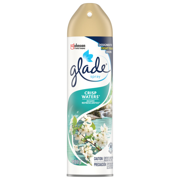 Glade Room Spray Air Freshener, Crisp Waters, 8 oz, Pack of 2