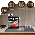 thumbnail image 2 of Toorise - Tapete de silicona para café, tapete para barra de café con bordes elevados y tapete desmontable para secar platos, tapete antideslizante con base de goma, tapete multifuncional para, 2 of 8