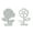 2, variant on Silicone Flower or Base Casting Mold for Spring Crafting and Home Decoration Making Resins Cement Gypsum Mould