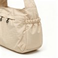thumbnail image 5 of Women's Large Capacity Nylon Tote Bag, Lightweight Water Resistant Crossbody Shoulder Bag with Adjustable Wide Strap for Work Travel School Daily Use, 5 of 6