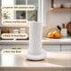 thumbnail image 4 of For 7 'heavy marble -based white marble paper towel holder for bench, kitchen, bathroom, standard or jumbo -sized roll paper (brushed gold), 4 of 5