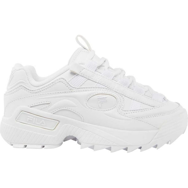 indre Refinement Belønning Women's Fila D-Formation Sneaker White/White/White 11 M - Walmart.com