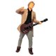 thumbnail image 5 of Figura de cantante masculino a escala 1/64, modelo de resina, micropaisaje, jardín de hadas, accesorios de película Traje caqui, 5 of 9