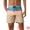 Orange, variant on DARING DIVA Men's Drawstring Waist Pool Beach Striped Swimming Shorts 30 Green