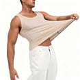 thumbnail image 3 of WIZUTIZ Men's Tank Tops Party Sequin Fishnet Hollow Out Sheer Breathable Tank Tops Camisole Waistcoat Nightclub Summer Sleeveless Top, 3 of 4