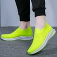 thumbnail image 2 of Men's Spring And Summer Fashion Breathable Solid Color Casual Shoes Comfortable And Light On Shoes 7.5 Light Green, 2 of 8