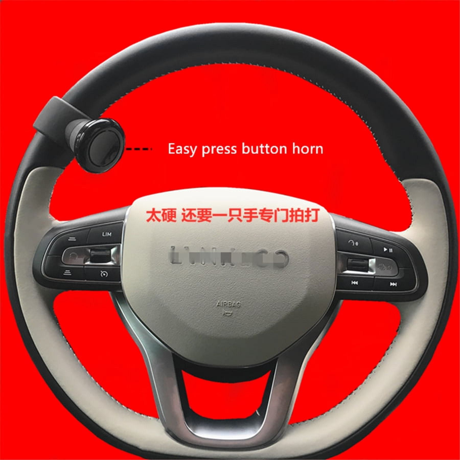 Universal 12V Car Truck Wireless Horn Button Auto Steering Wheel Horn Button Kit